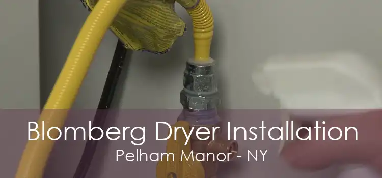 Blomberg Dryer Installation Pelham Manor - NY