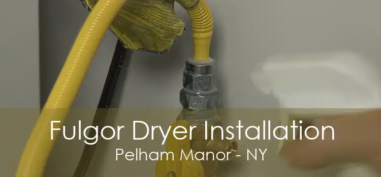 Fulgor Dryer Installation Pelham Manor - NY