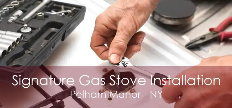 Signature Gas Stove Installation Pelham Manor - NY