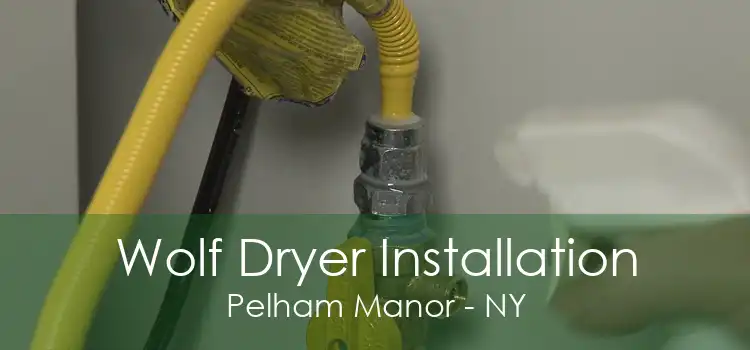 Wolf Dryer Installation Pelham Manor - NY